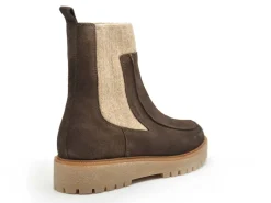 Minka JIJI Marron Boots et Bottines Plates Femme