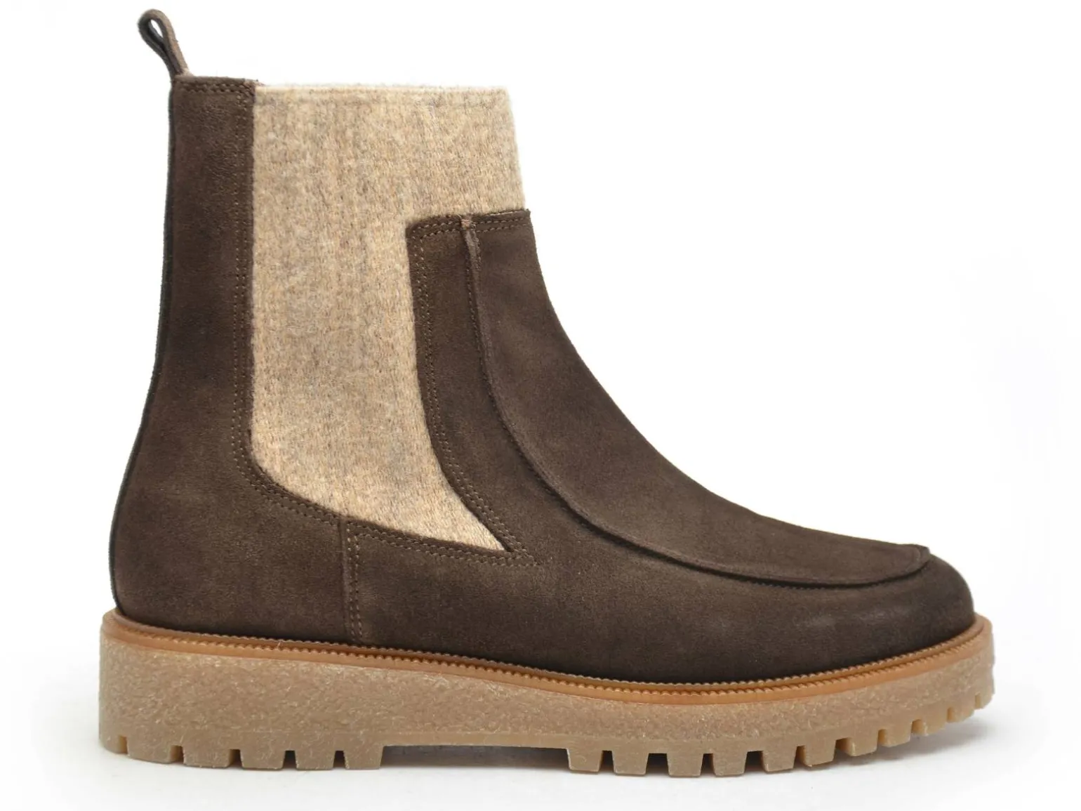 Minka JIJI Marron Boots et Bottines Plates Femme