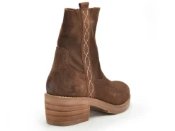 Minka LASARO Marron Boots et Bottines à Talons Femme