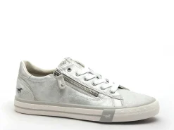 Mustang 1146318 Argent Baskets Basses Femme