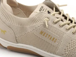 Mustang 1488303 Beige Baskets Basses Femme