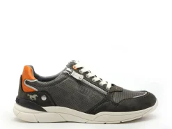 Mustang 4138309 Gris Baskets Basses Homme