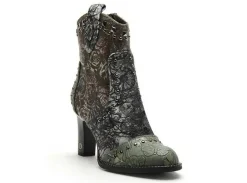 Mustang 1335505 Vert Boots et Bottines à Talons Femme