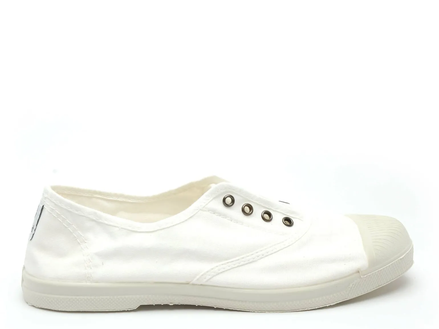 Natural World 102 Blanc Baskets Basses Femme