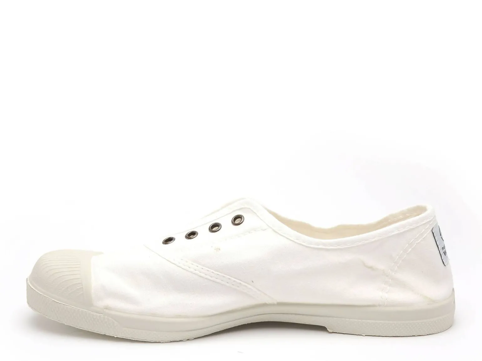 Natural World 102 Blanc Baskets Basses Femme