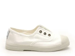 Natural World 470 Blanc Baskets Basses Fille