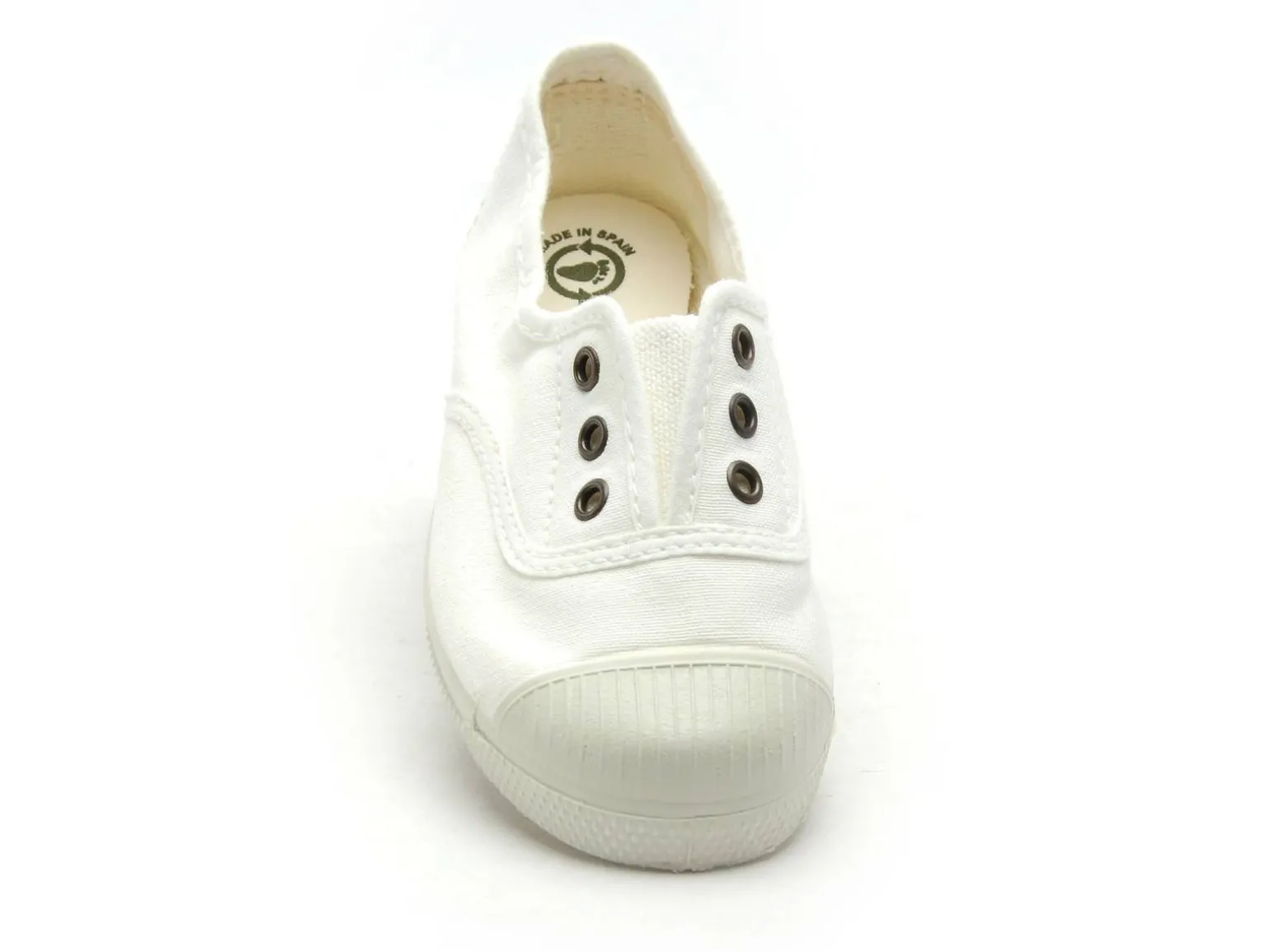 Natural World 470 Blanc Baskets Basses Fille