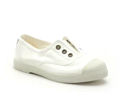 Natural World 470 Blanc Baskets Basses Fille