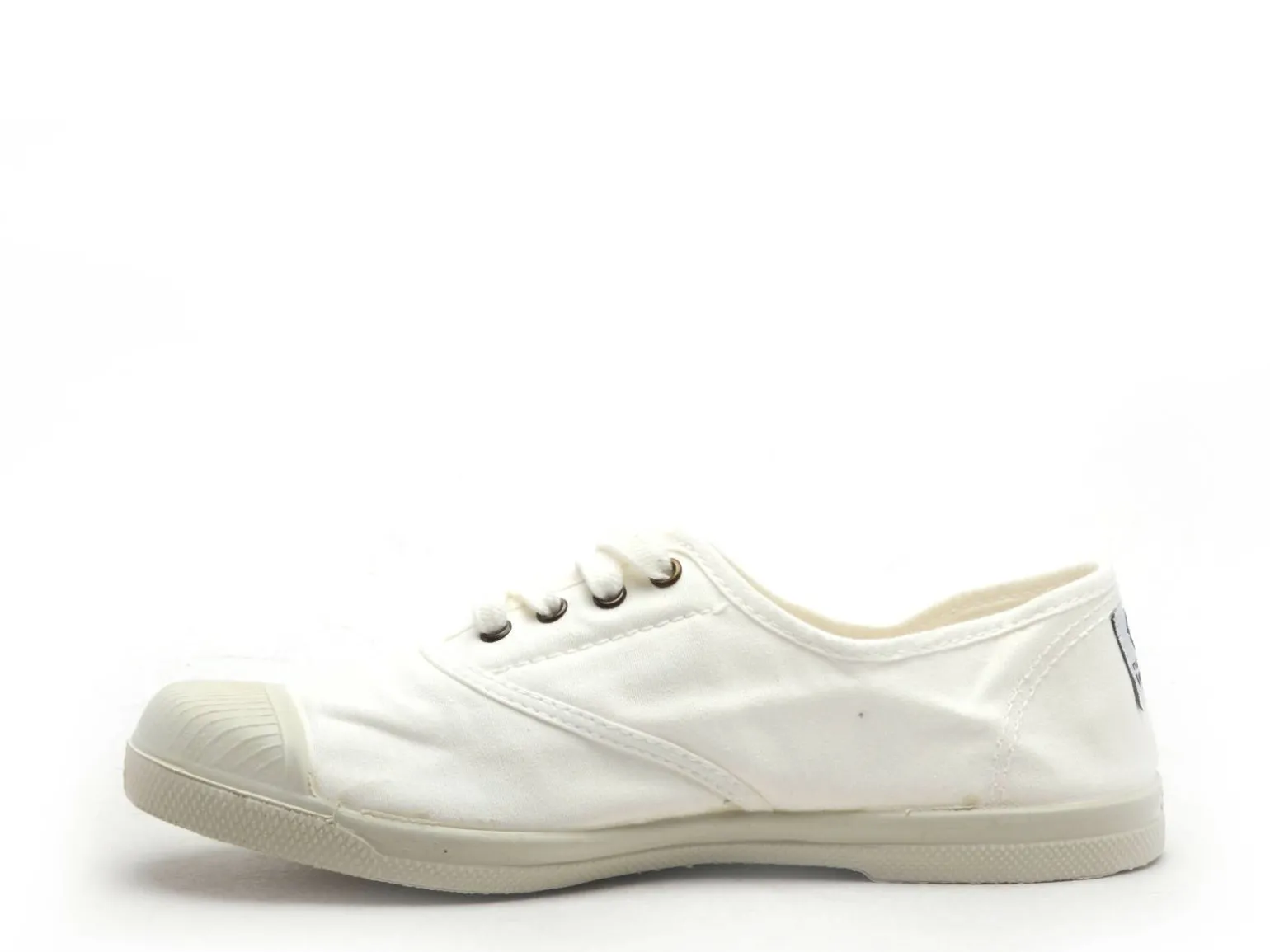 Natural World 102 Blanc Baskets Basses Femme