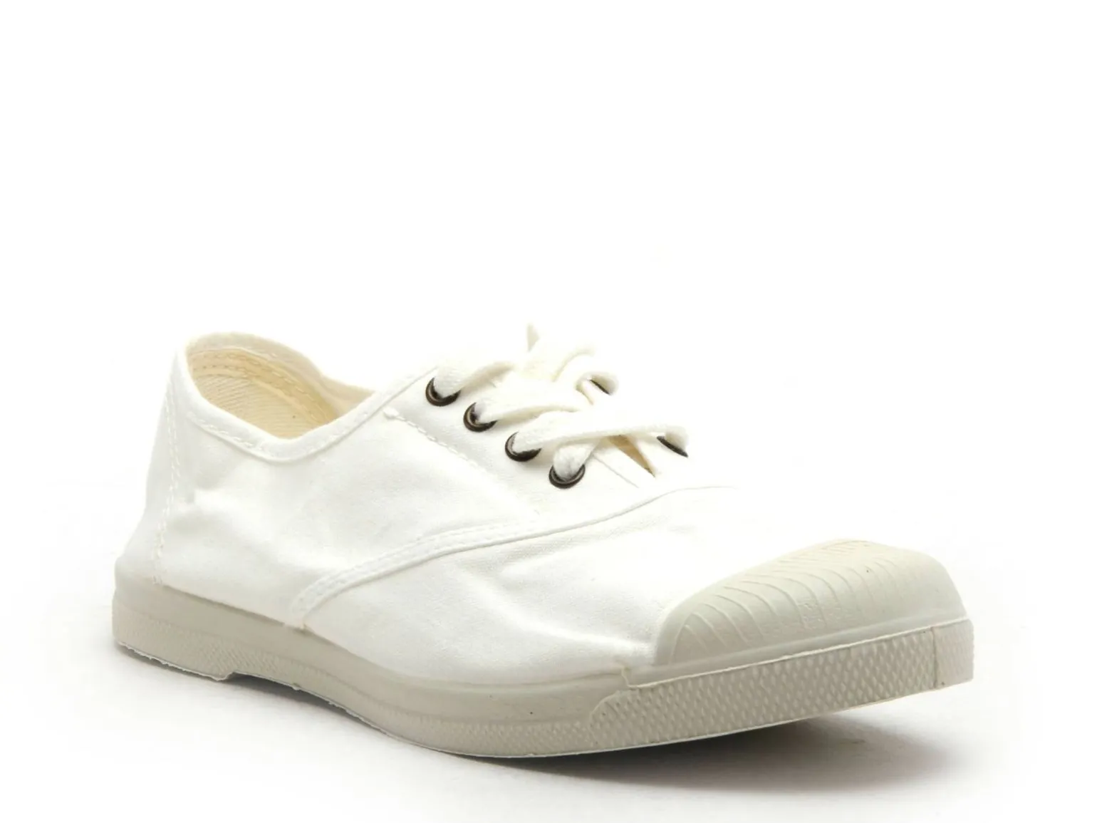 Natural World 102 Blanc Baskets Basses Femme