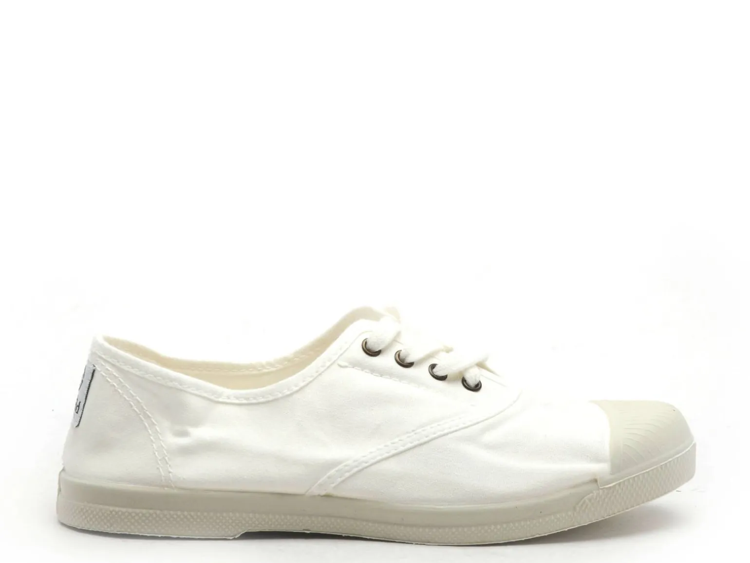 Natural World 102 Blanc Baskets Basses Femme