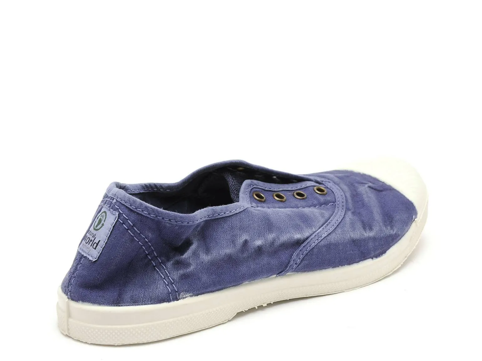 Natural World 102 Bleu Baskets Basses Femme