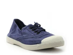 Natural World 102 Bleu Baskets Basses Femme