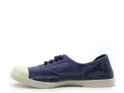 Natural World 102 Bleu Baskets Basses Femme