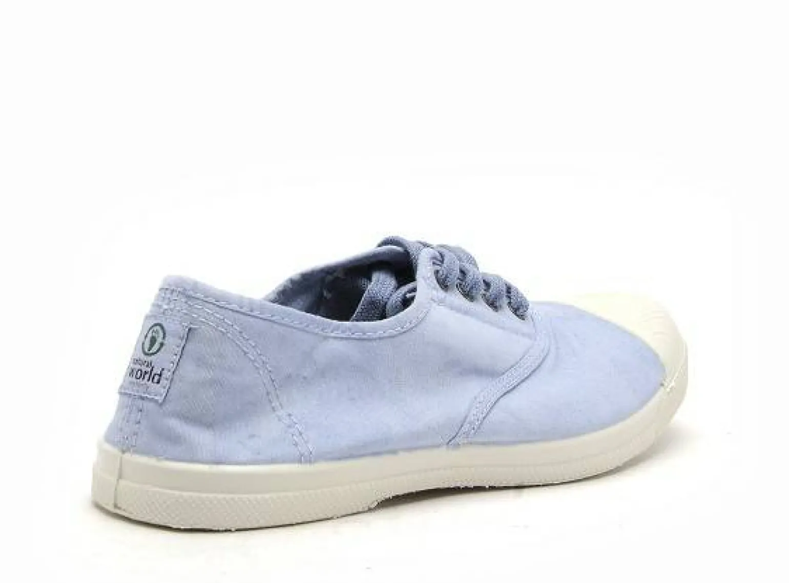 Natural World 102 Bleu Baskets Basses Femme