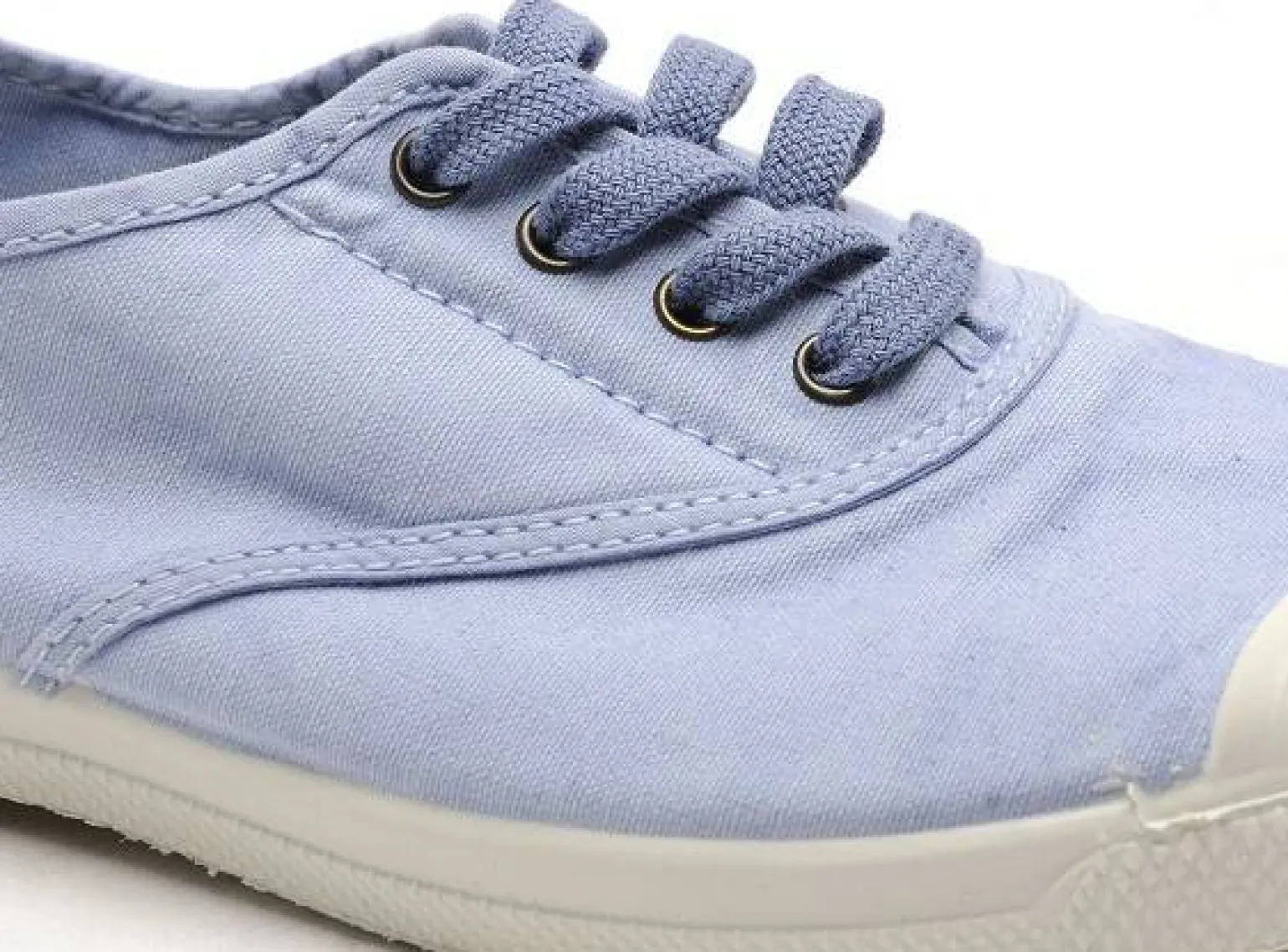Natural World 102 Bleu Baskets Basses Femme