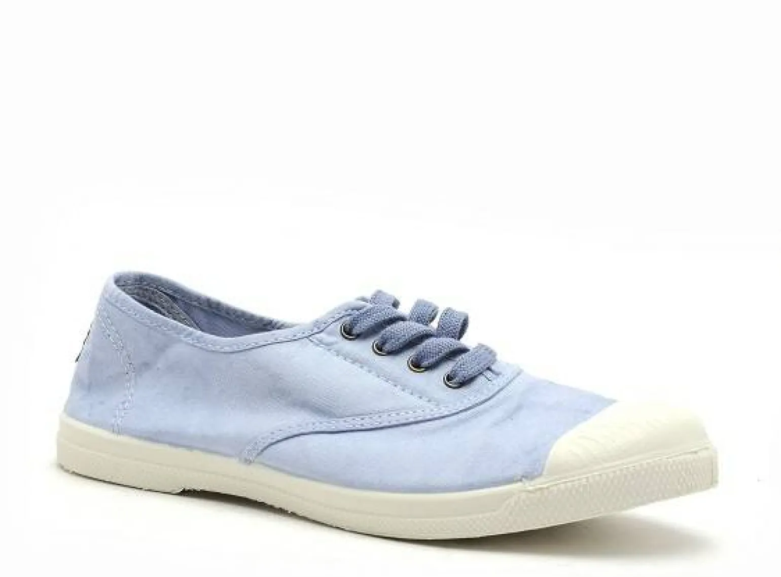 Natural World 102 Bleu Baskets Basses Femme