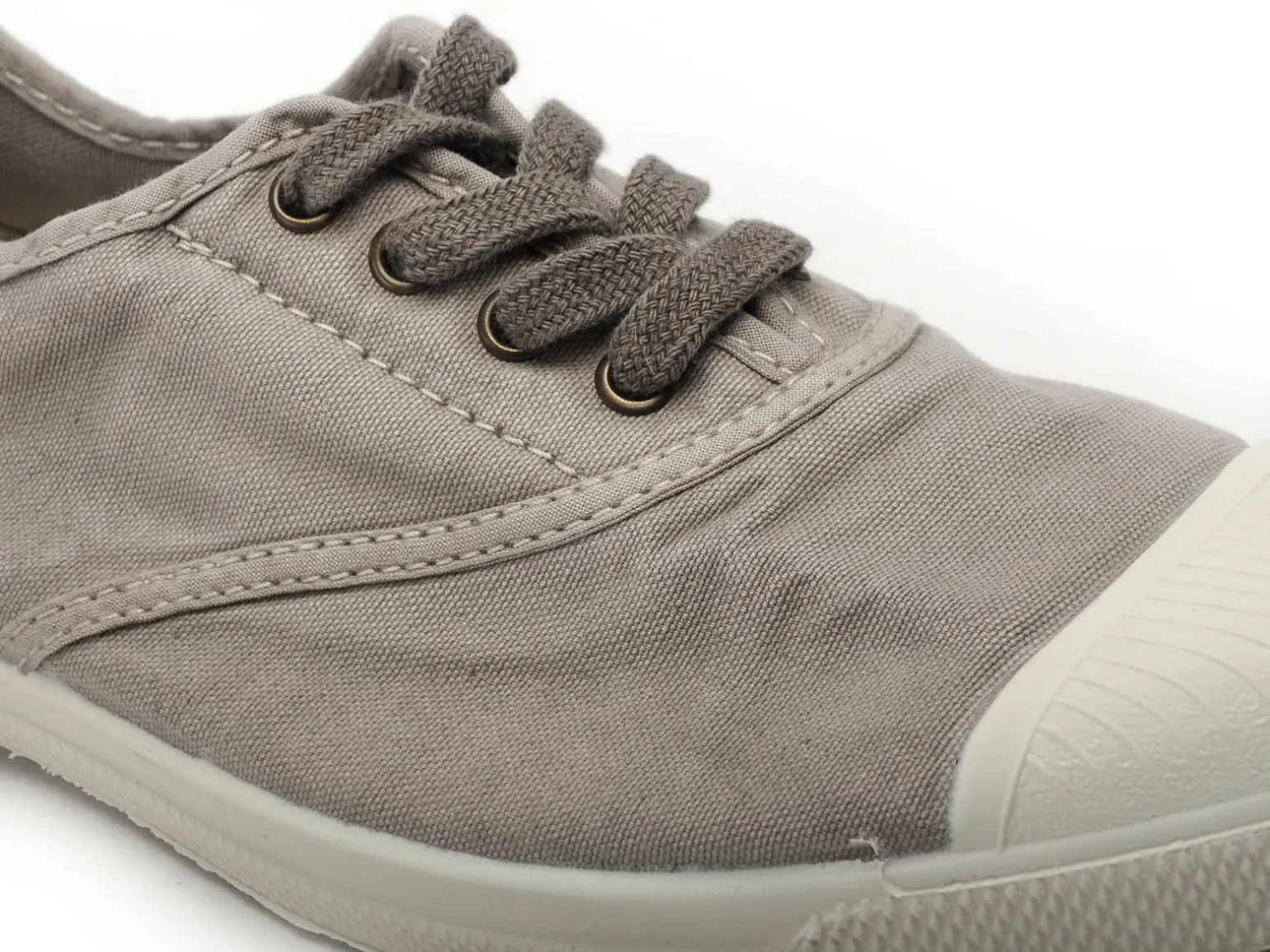 Natural World 102 Gris Baskets Basses Femme