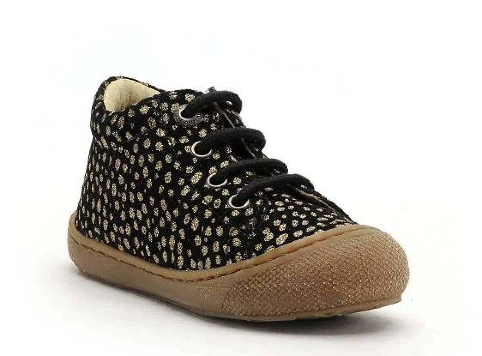 Naturino COCOON SUEDE PR.PONY Noir Bébé Fille