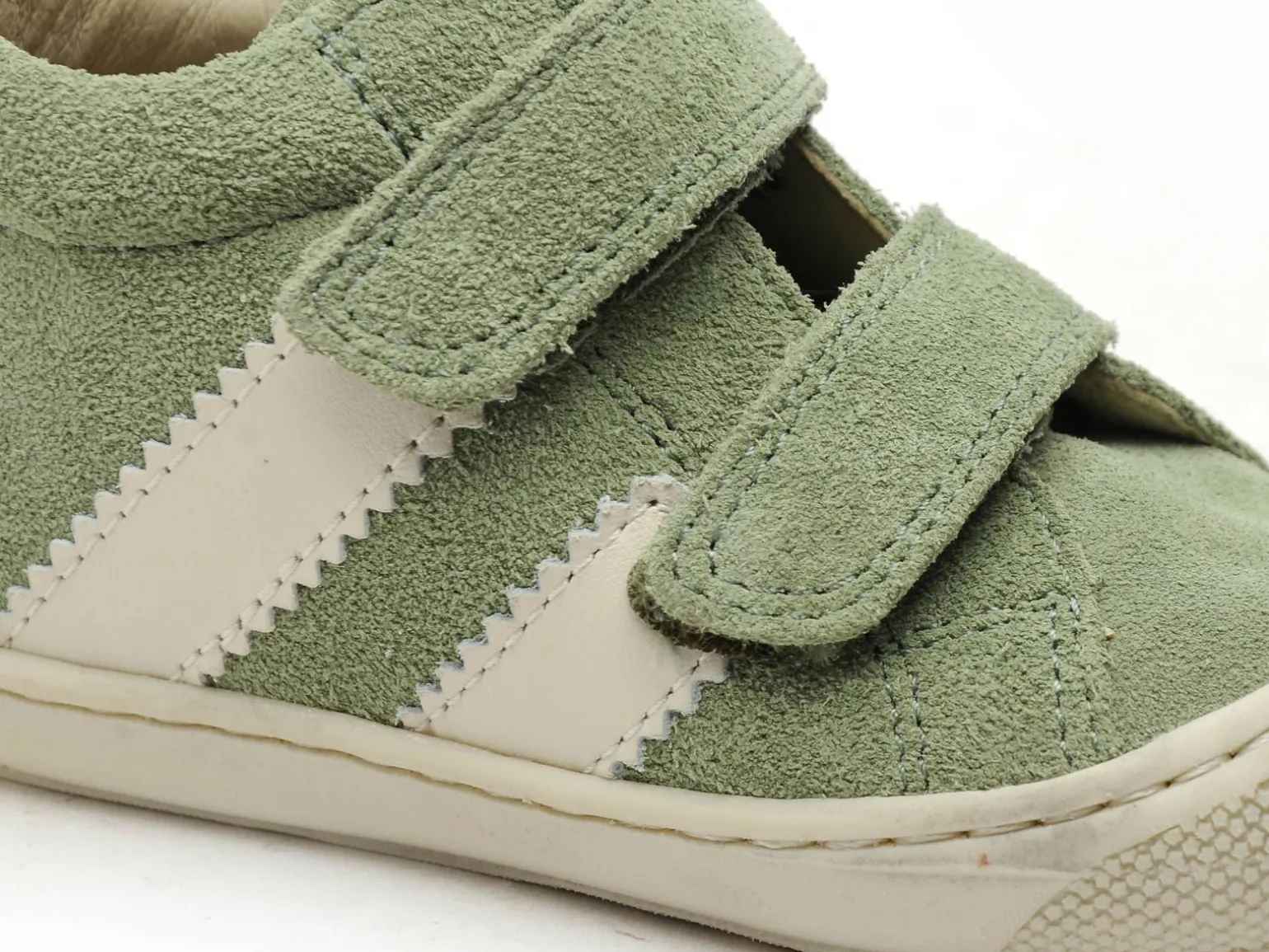 Naturino 3F76 NATURINO MACKS 3 VL SUEDE Kaki Bébé Garçon