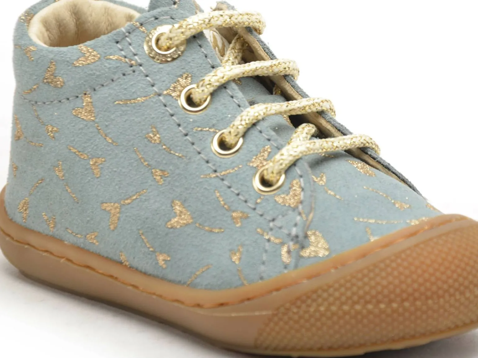 Naturino NATURINO COCOON SUEDE PR.GLI Bleu Bébé Fille