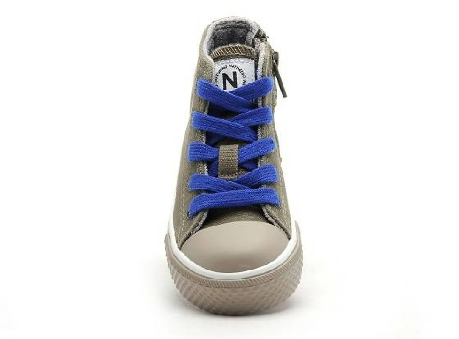 Naturino YLFAS. CANVAS WAXED Kaki Baskets Montantes Garçon