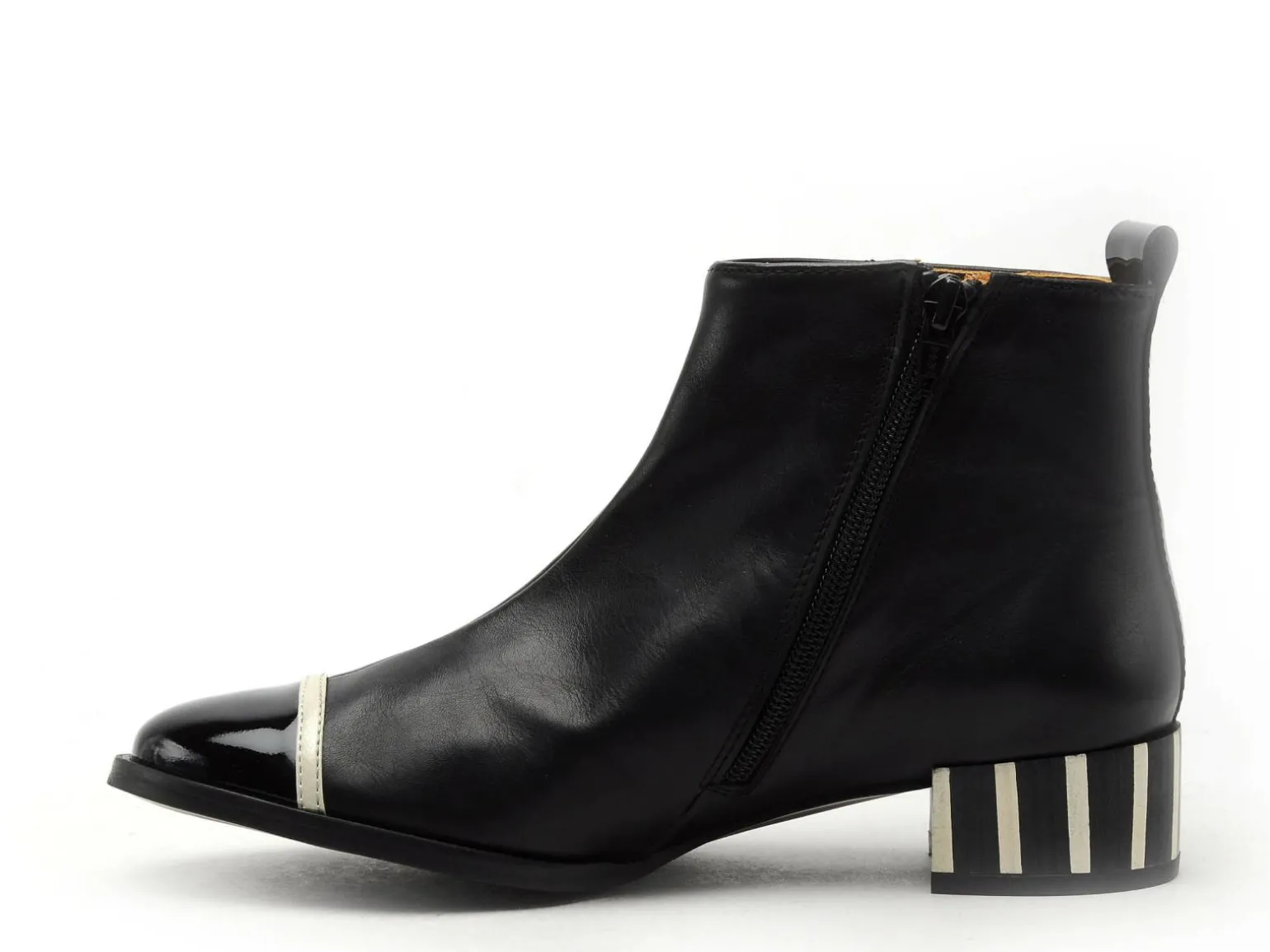 Nemonic 2174 Noir Bottines femme Boots et Bottines à Talons Femme