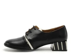 Nemonic 2391 Noir Derbies Femme
