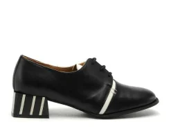 Nemonic 2391 Noir Derbies Femme
