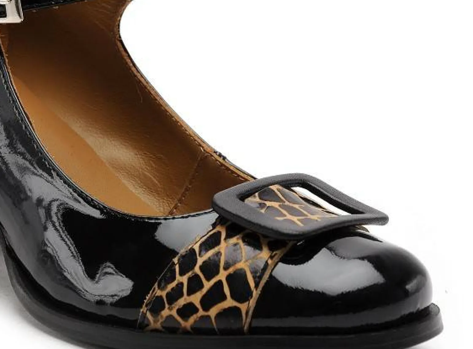 Nemonic 2332 VERNIS Noir Escarpins Femme