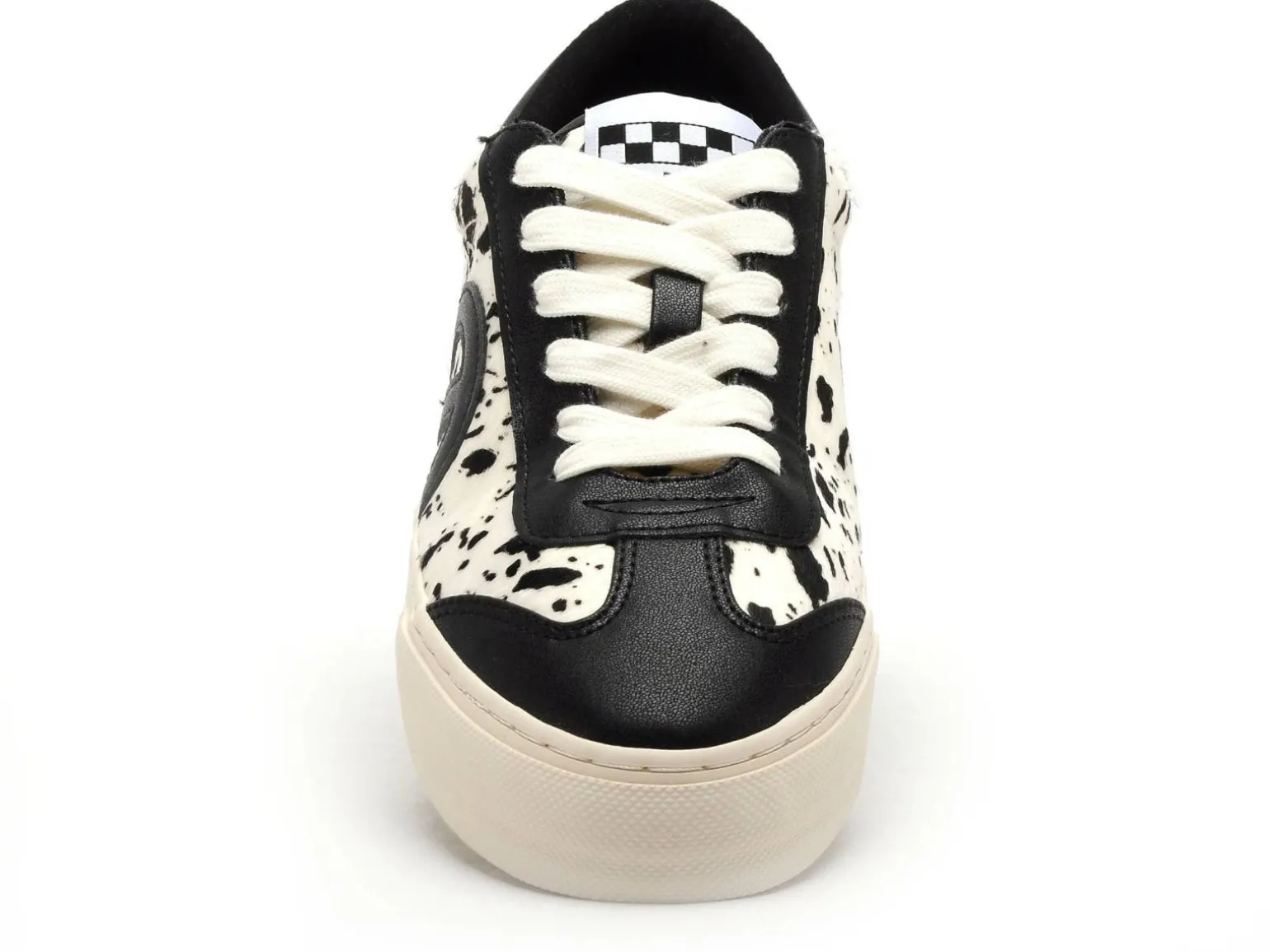 No Name Baskets ARCADE SIDE TOE PONNY Noir Baskets Basses Femme