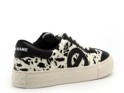 No Name Baskets ARCADE SIDE TOE PONNY Noir Baskets Basses Femme