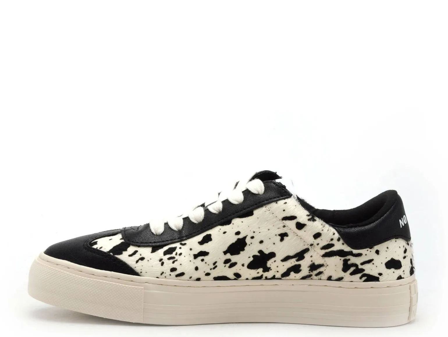 No Name Baskets ARCADE SIDE TOE PONNY Noir Baskets Basses Femme