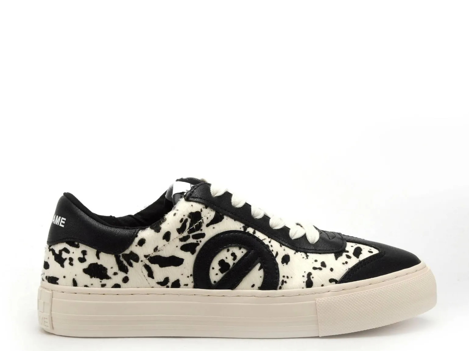 No Name Baskets ARCADE SIDE TOE PONNY Noir Baskets Basses Femme