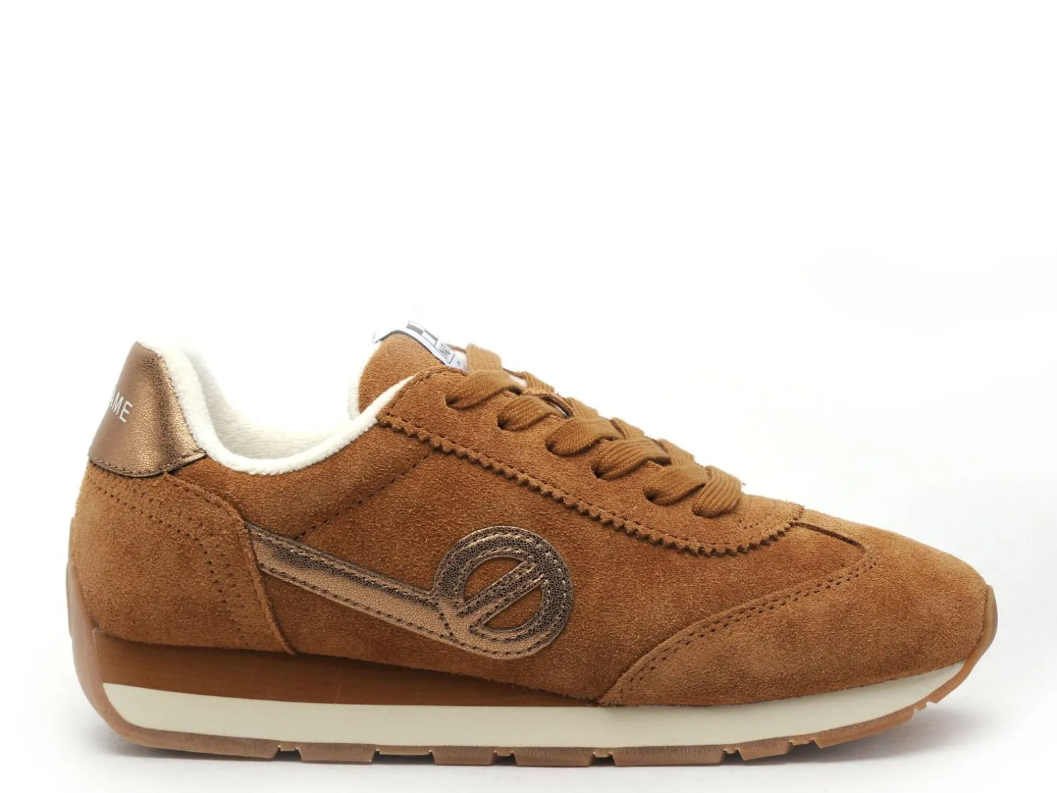 No Name Baskets CITY RUN JOGGER Marron Baskets Basses Femme