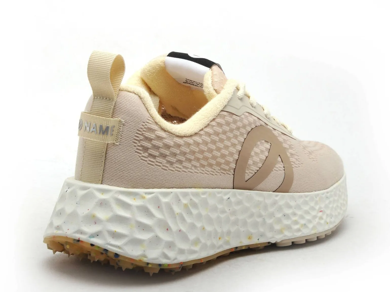 No Name CARTER FLY Beige Baskets Basses Femme