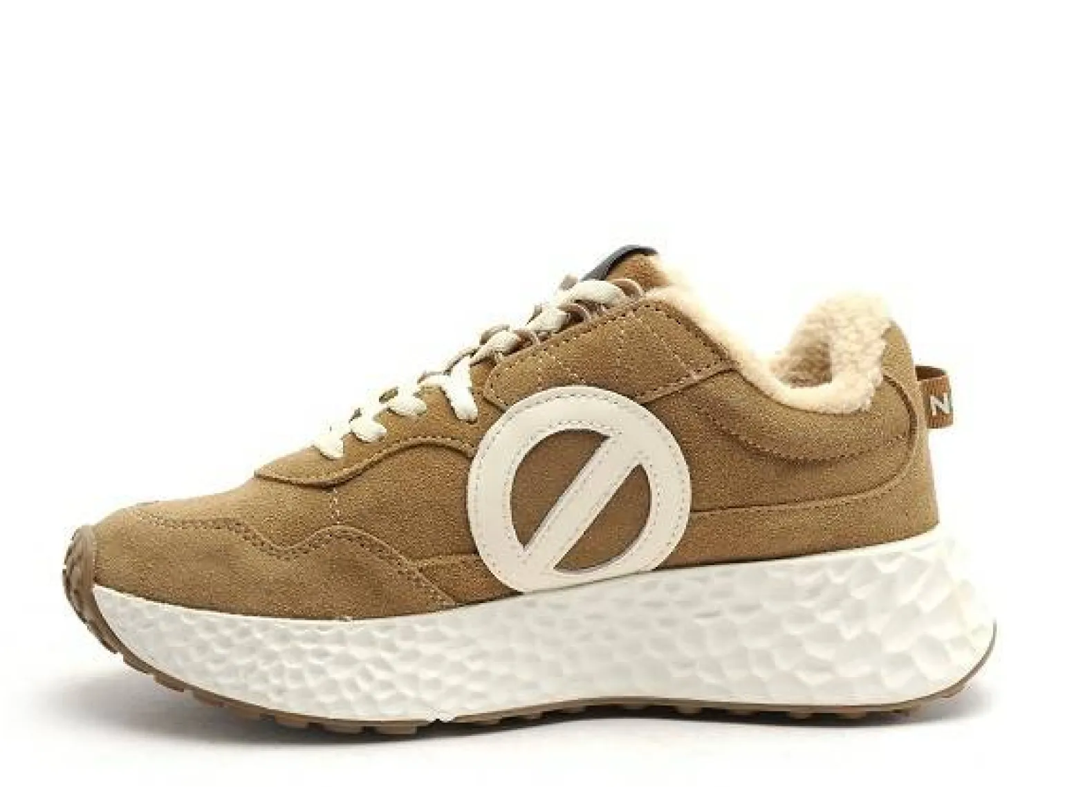 No Name CARTER JOGGER Beige Baskets Basses Femme