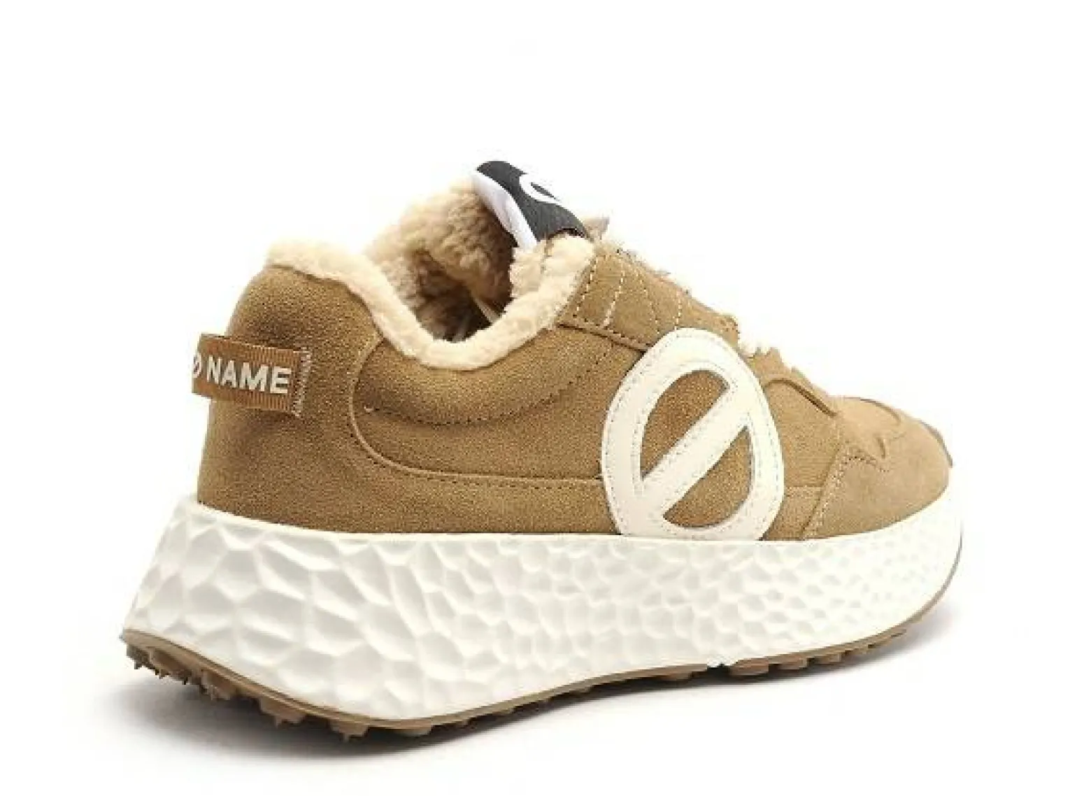 No Name CARTER JOGGER Beige Baskets Basses Femme
