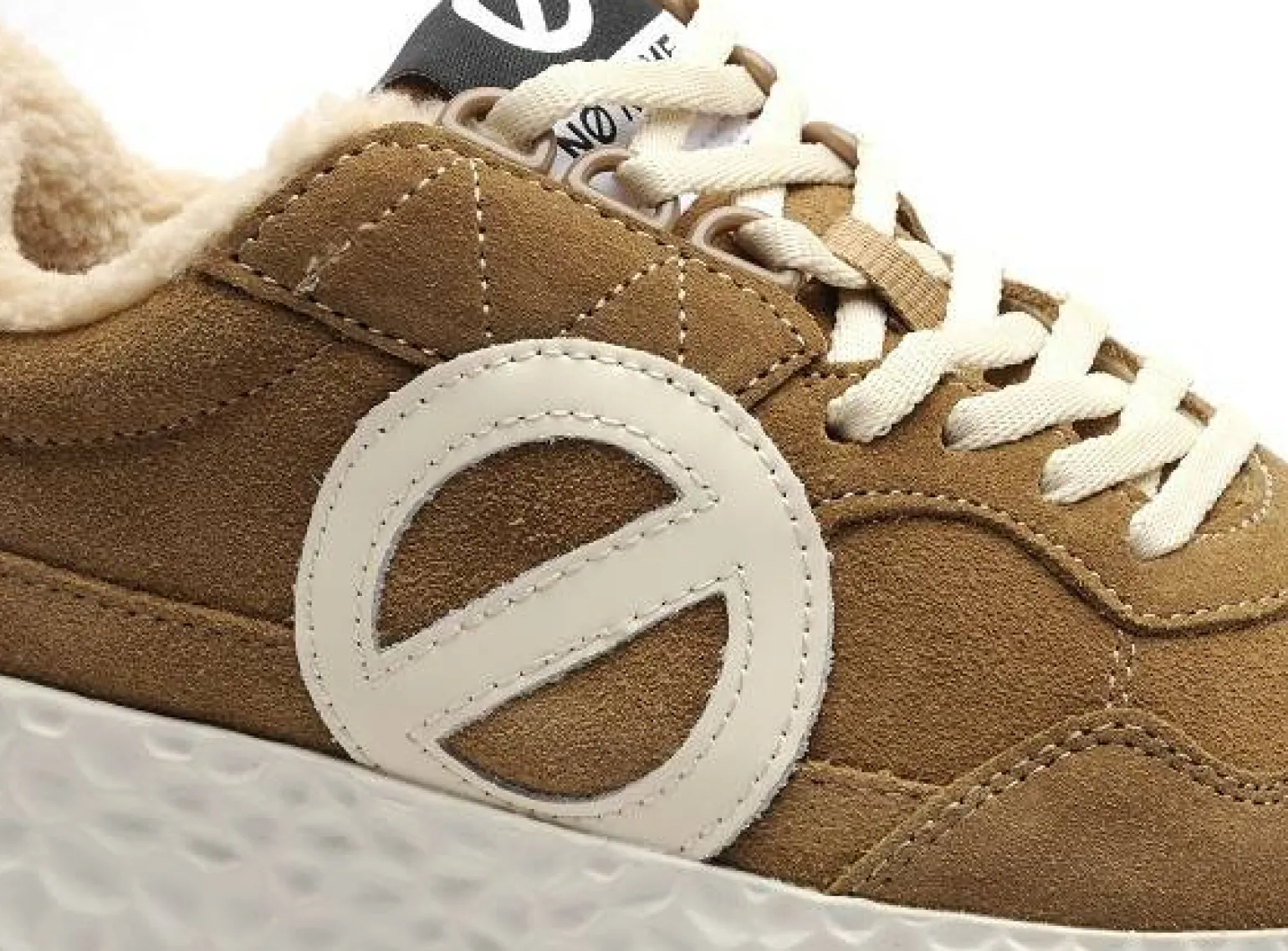 No Name CARTER JOGGER Beige Baskets Basses Femme