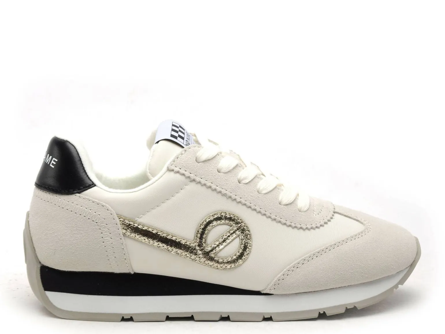 No Name CITY RUN JOGGER Blanc Baskets Basses Femme