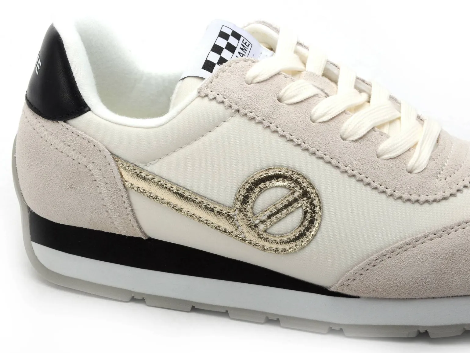 No Name CITY RUN JOGGER Blanc Baskets Basses Femme