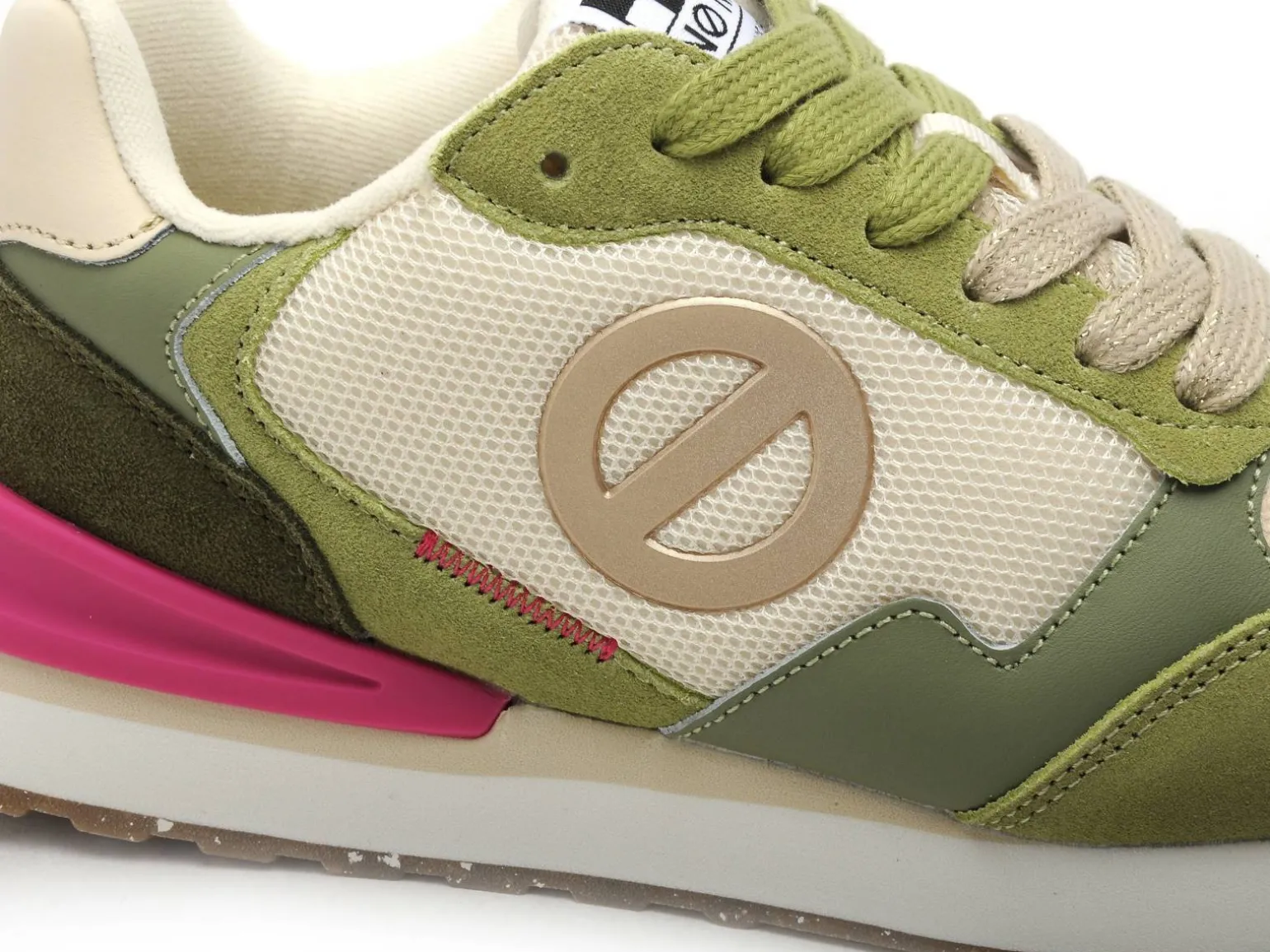 No Name TOVA RUNNER Vert Baskets Basses Femme