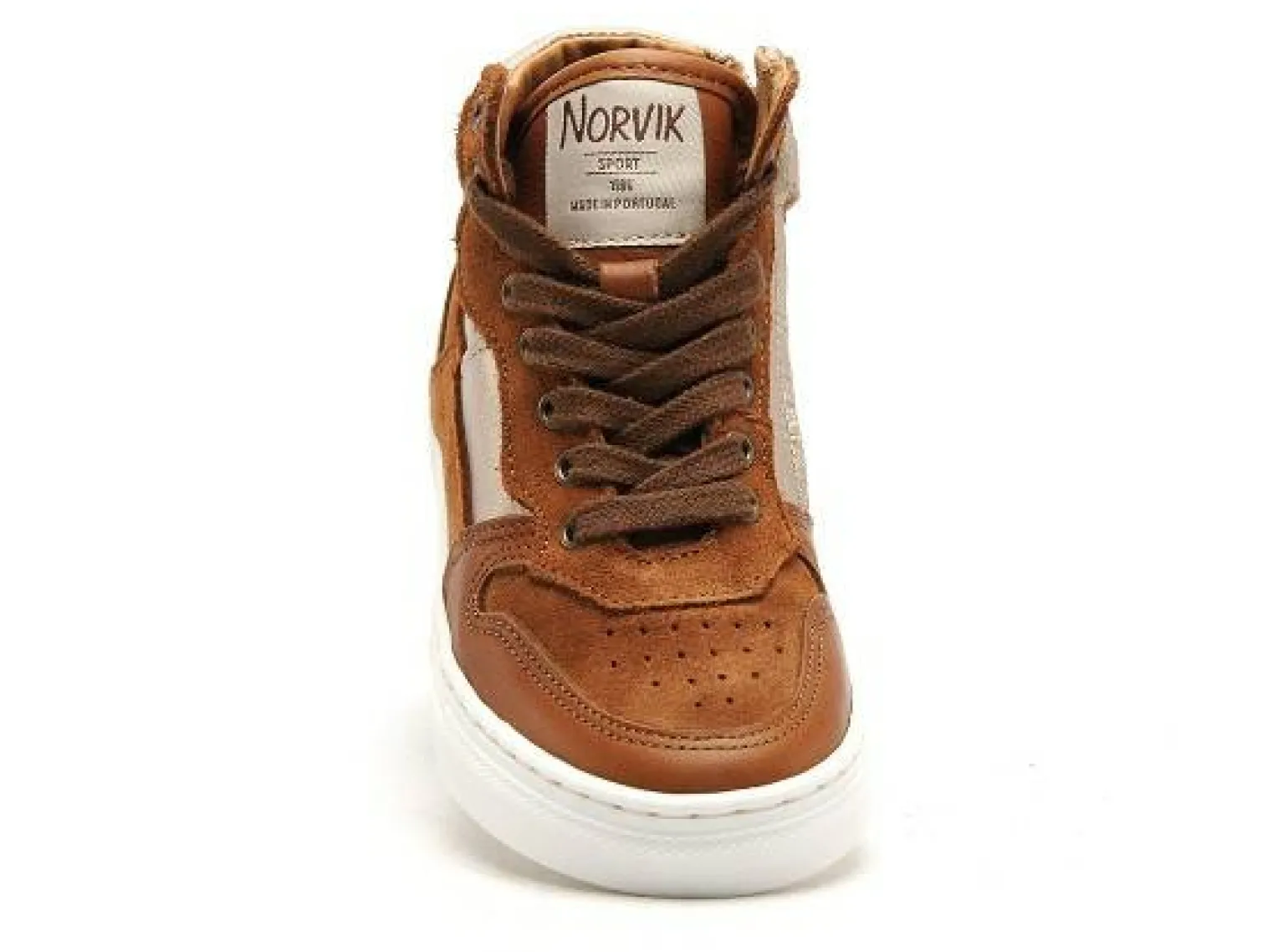 Norvik IRIS Marron Baskets Montantes Fille