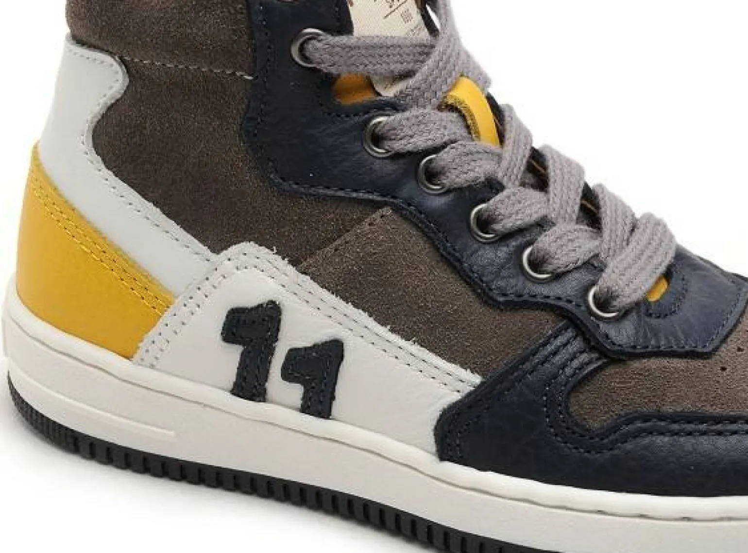 Norvik ONZE Jaune Baskets Montantes Garçon