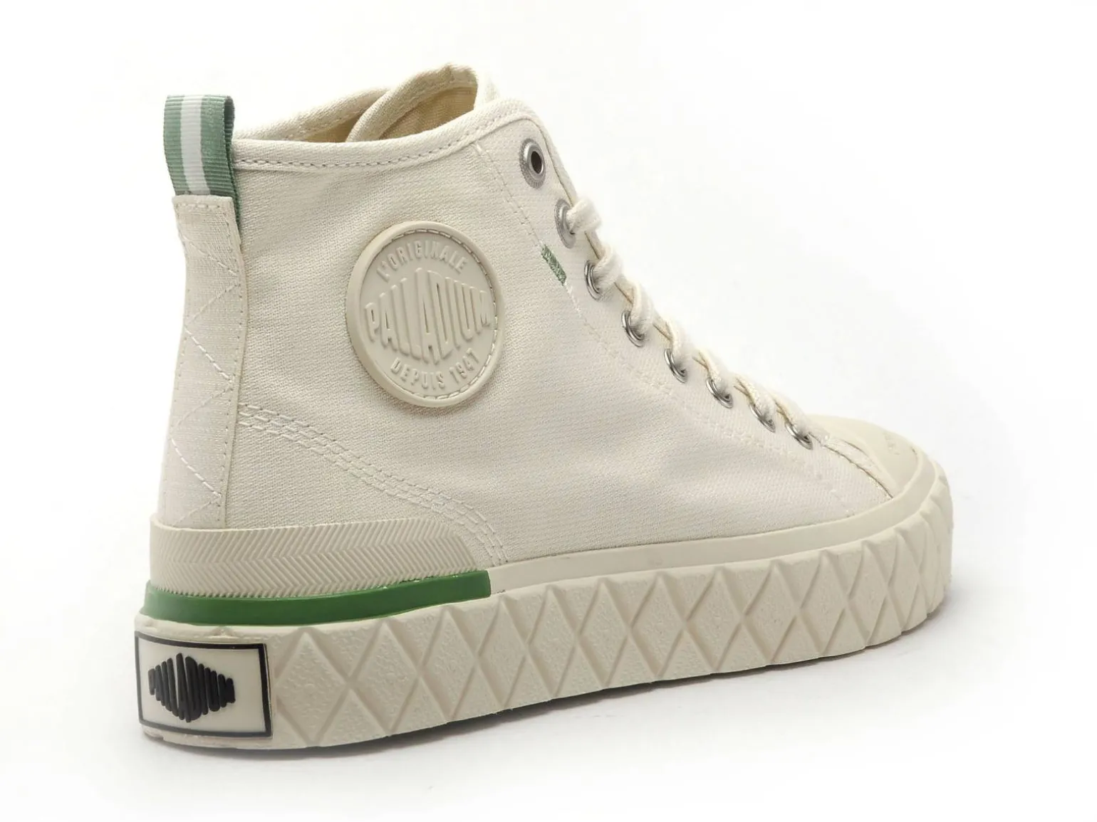 Palladium PALLA ACE CHUKKA F Blanc Basket Montante Femme