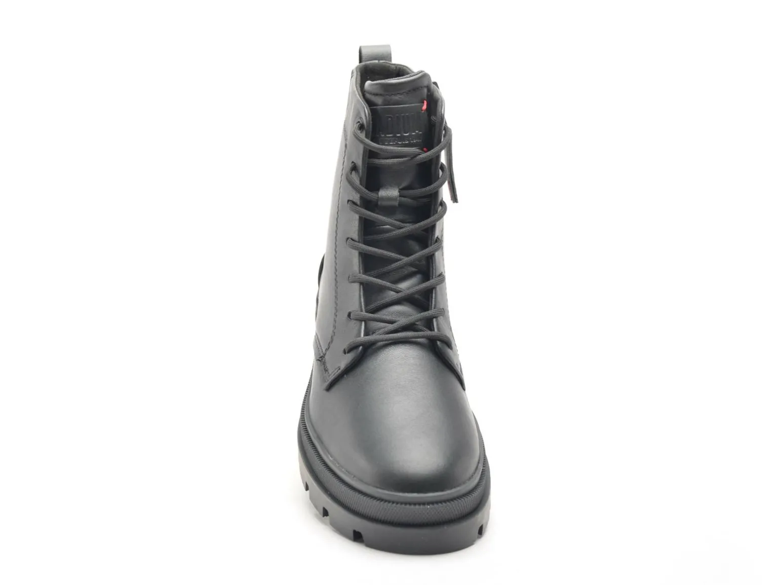 Palladium PALLAGRADE OFFICERL Noir Boots et Bottines Plates Femme