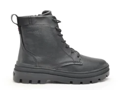 Palladium PALLAGRADE OFFICERL Noir Boots et Bottines Plates Femme