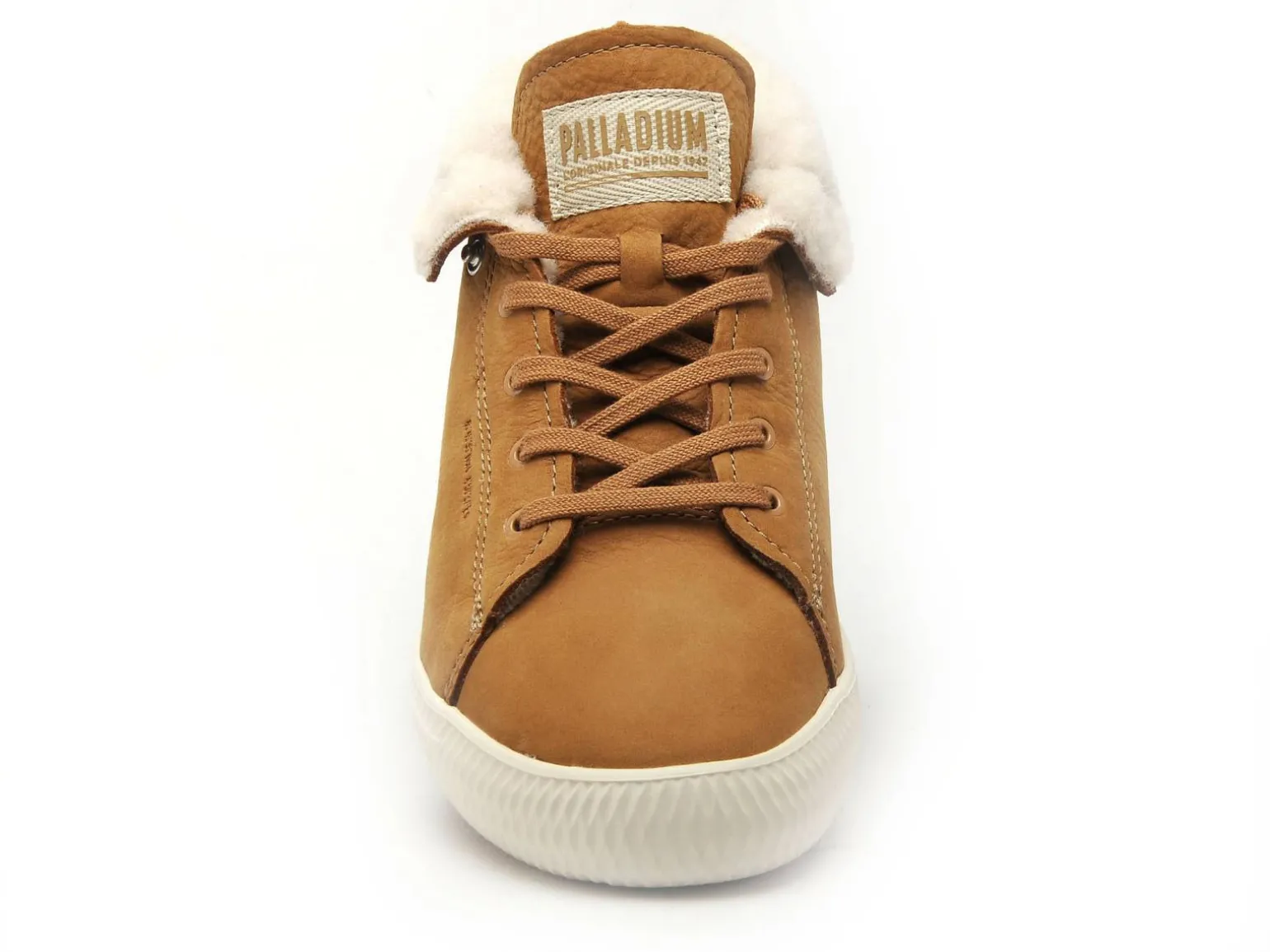 Palladium PALLANOVA CHUKKA WL DEAR Beige Basket Montante Femme
