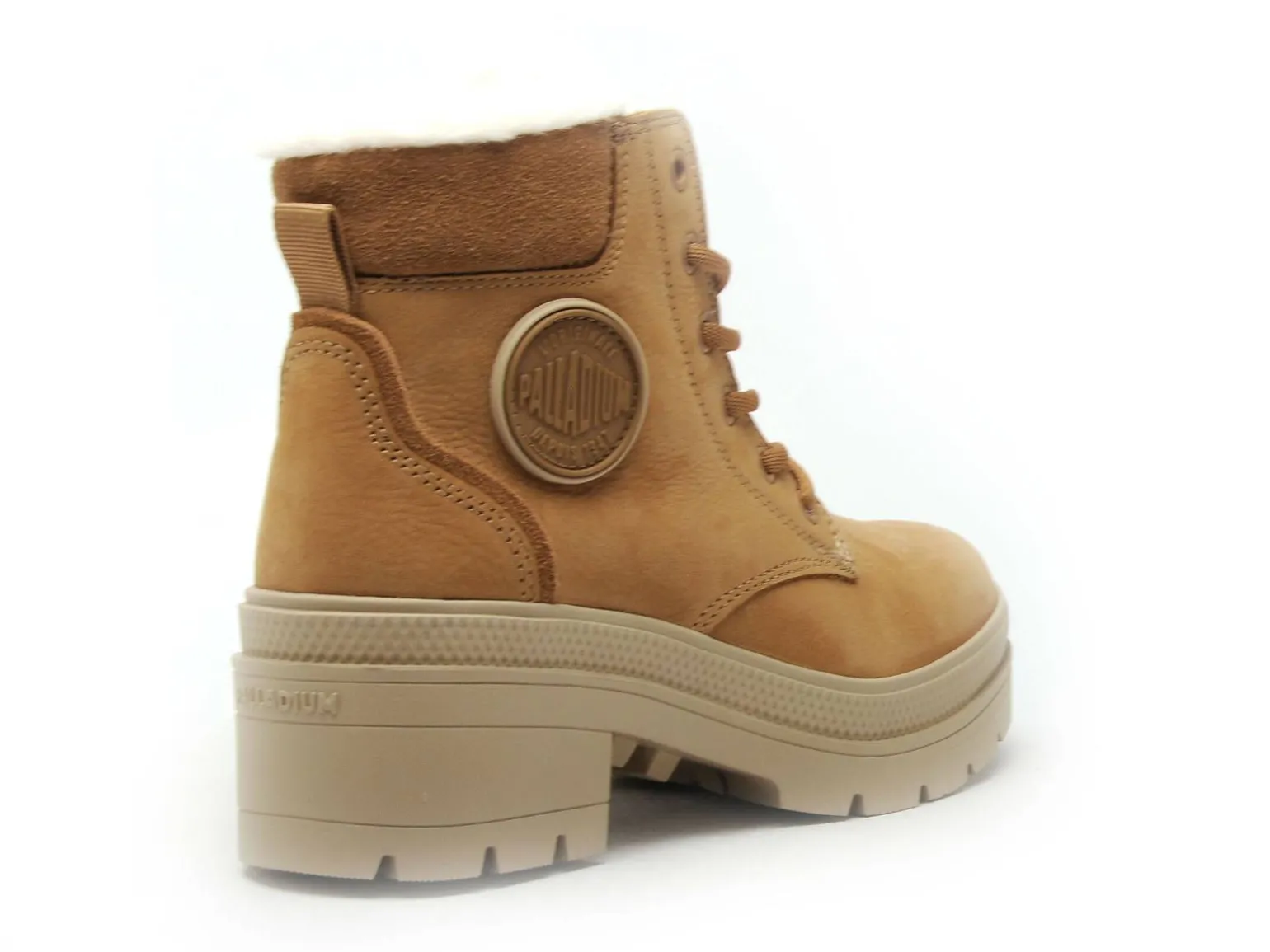 Palladium PALLARISE NBK WL DEAR Marron Boots et Bottines à Talons Femme