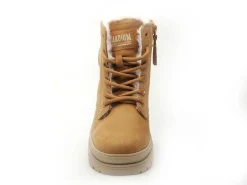 Palladium PALLARISE NBK WL DEAR Marron Boots et Bottines à Talons Femme